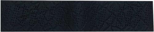 Black Super Wide Steering Wheel Cover; For Grip Width 3-7/8; For Wheel Diameter 15-1/2