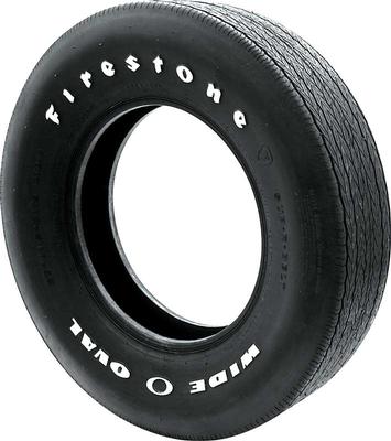 D70 x 14 Firestone Wide Oval Raised White Letter Tire
