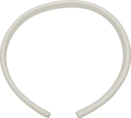 Door Jamb Vinyl Windlace ; Lt Parchment, Off White ; Snap On Double Lip Style ; 20 Foot Length