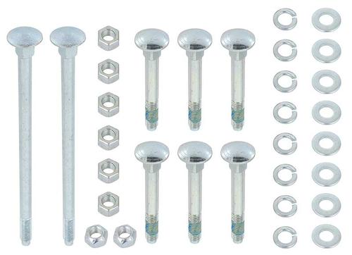 1973-87 Chevrolet/GMC Pickup; Bed to Frame Mounting Set; 32-piece; Features 6 Short & 2 Long Bolts; OE-Style