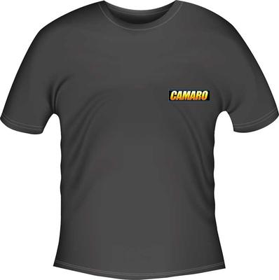 XXXX-Large Black Camaro Turn and Burn T-Shirt
