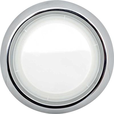 1955-68 Chevrolet; Dome Lamp Assembly; Round; 3-3/4 Diameter Lens, 5-1/8 Diameter Base