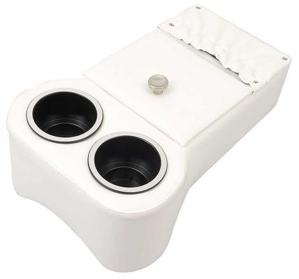 Classic Consoles Universal Fit Low Rider Floor Mount Console - Bright White