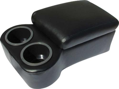 Classic Consoles Universal Fit Bench Seat Shorty Cruiser Console - Black