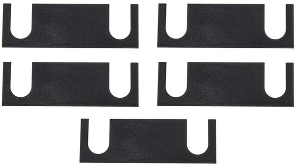 1955-57 Chevrolet Bel Air, 150, 210, Nomad; Upper Radiator Core Support Shims; 5 Piece set