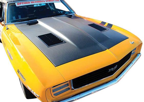 Track Spec Hood Louvers for 1967-69 Camaro