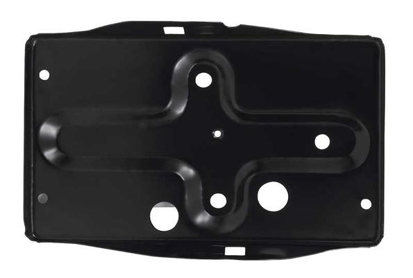 1966-77 Ford Bronco; Battery Tray; OE-Style Steel; Black; EDP Coated