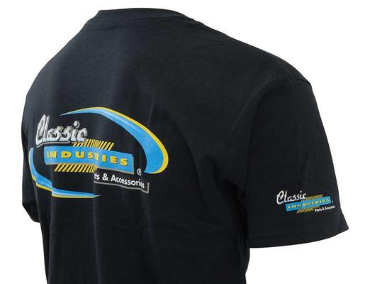 Classic Industries Logo T-Shirt; Black; Small