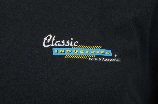 Classic Industries Logo T-Shirt; X-Large ; Black