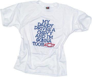 My Daddy Drives A Chevy Kids T-Shirt (14-16)
