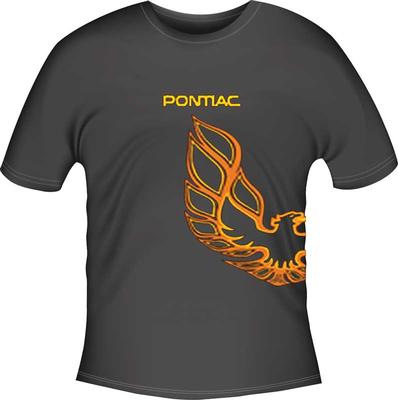 Adult Under Wraps Pontiac Firebird Logo T-shirt - Xx-Large