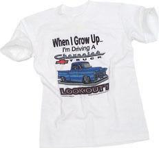 When I Grow Up Chevy Truck Kids T-shirt (2T)