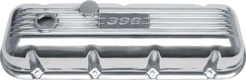 Chevrolet Big Block 3 Tall Polished Aluminum Finned 396 Valve Covers