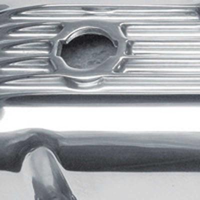 Chevrolet Big Block 3 Tall Polished Aluminum Finned 396 Valve Covers