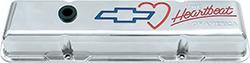 Chevrolet 262-400ci Small Block Heartbeat Of America Low Profile Polished Valve Covers