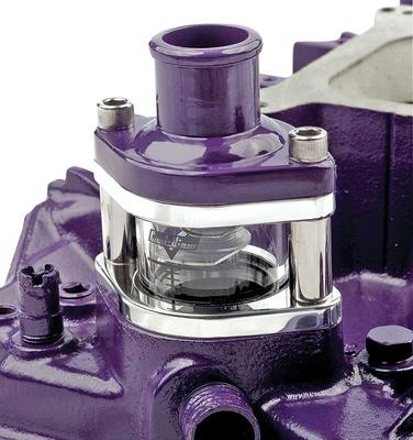 Cool-View Mopar Glass Thermostat Assembly; with 180&deg Thermostat
