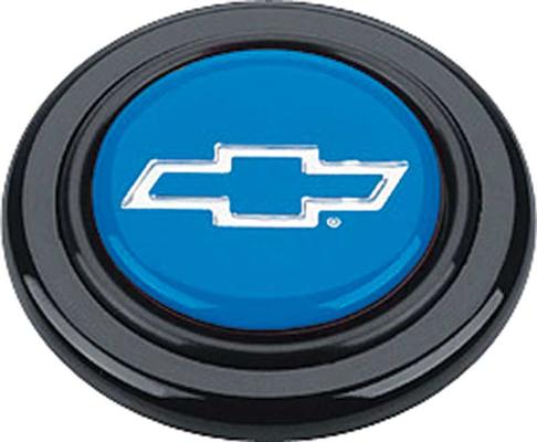 Grant Signature Series Blue Insert With Silver Bow Tie Logo Horn Button
