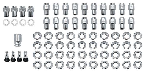 1/2-20 Cragar SS Mag Lug Nut Set