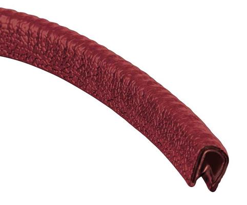 Universal Dark Red Snap On Double Lip Style Windlace; Sold By The Foot