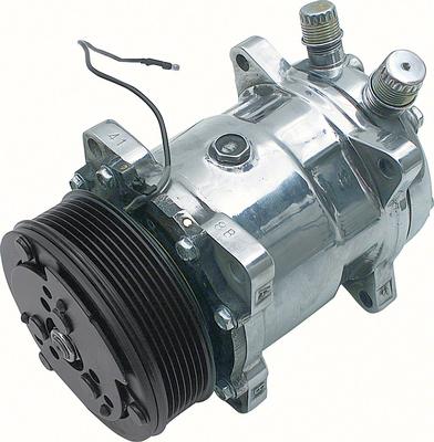 Polished Sanden Sd508 R12 AC Compressor With 2 Groove V-Belt Clutch