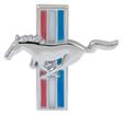1965-66  Mustang; "Running Horse"; Glove Box Door Emblem; Flat Style