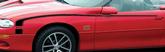 1993-02 Camaro Silver Retro Style SS Hockey Stick Decal Set with 427 Engine Size
