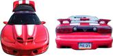 1998-02 Trans-Am / Formula Hardtop Red Ram Air Stripe Set