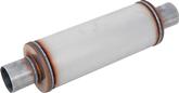 Magnaflow 5" x 5" x 14" Stainless Steel Muffler with 2-1/2" Inlet/Outlet