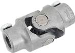 Borgeson Steering U-Joint; Natural Steel;  3/4"-36 X 13/16"-36