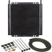 Derale Performance; Series 8000 Plate and Fin Transmission Oil Cooler Set; 24 Row; with 11/32" Hose Barb Inlets; 11" x 11-3/4"