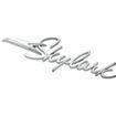1966 Buick Skylark; Dash Emblem; Skylark Script With Long Bird Logo
