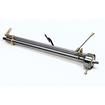 Ididit 40 Style Straight 3-Speed Column Shift Steering Column; Universal; 30" Overall Length; Brushed Stainless Steel