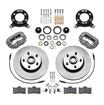1965-69 Mustang Classic Dynalite Front Disc Brake Set w/ Anodized Calipers & 11.29" Plain Rotors