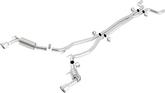 2010-13 Chevrolet Camaro; SS; 6.2L V8; Borla Cat-Back Exhaust System; ATAK; Without Factory Ground Effects
