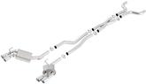 2012-15 Chevrolet Camaro; ZL1/SS/1LE; 6.2L V8; Borla Cat-Back Exhaust System; S-Type; Without Dual Mode Valves