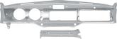 1947-53 Chevrolet Pickup Truck; Complete Dash Panel; with Silver Weld Thru Coating