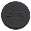 Chevy Bowtie Emblem Push-In Oil Filler Cap, Black Crinkle