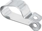 Stainless Steel Angled Heater Hose Bracket - Manufactured by Morris Classic Concepts