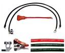 1965 Ford Mustang/1964-66 Falcon; Battery Cable Set; 6 Cylinder; "FoMoCo"