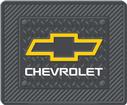 Chevrolet with Gold Bow Tie Garage Utility Mat