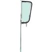 1955-1959 Chevrolet, GMC Truck; Vent Window Assembly; Chrome Frame; Tinted Glass; LH