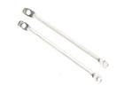 1966-67 Chevy II, Nova; Front Fender Extension Braces; Stainless Steel; Pair