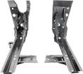 1966-67 Chevy II, Nova; Firewall To Floor Braces; EDP Coated
