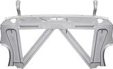 1966-67 Chevy II / Nova Trunk Divider/Package Shelf (Weld Thru*)