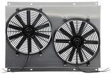 1978-86 GM Truck Mishimoto Dual 16" Fan/Shroud Assembly - With 19" Tall Core