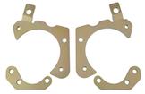 1955-58 Bel Air, Impala; Disc Brake Caliper Brackets for OE Spindles; for Large GM Calipers