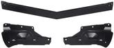 1966 Chevrolet Impala; Grill Support and Bumper Filler Set; 3 Piece Set; EDP Coated 