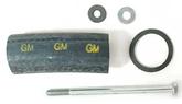 1964-67 Crankcase Vent Tube Mounting Parts Set , SB, contains: hose, gasket, seal, washer & bolt.