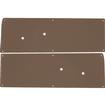 1947-55 Chevrolet, GMC Pickup Truck; Interior Door Panels; Brown; Pair