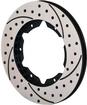 1970-78 Camaro/Firebird Wilwood Drilled Slotted Rotor for 140-11007-D Right Hand Black